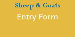 Sheep & Goats Entry Form
