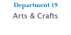 Department 19 Arts & Crafts